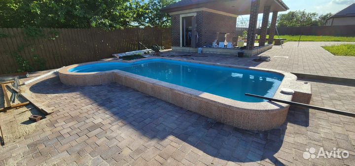 Бассейн с SPA зоной от производителя