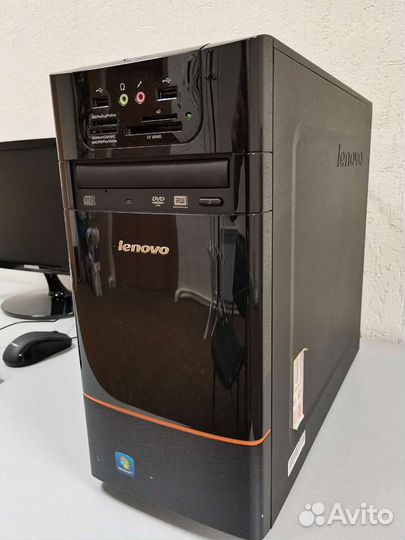 Офисный Домашний Компьютер Lenovo Intel Core-i3