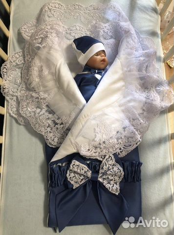 Конверт на выписку для мальчика