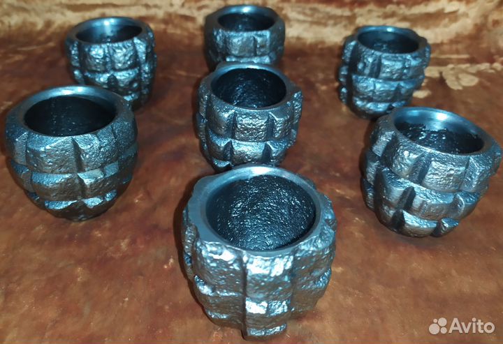 Рюмки из Ф-1.Эксклюзивный подарок.Оригинал.Винтаж