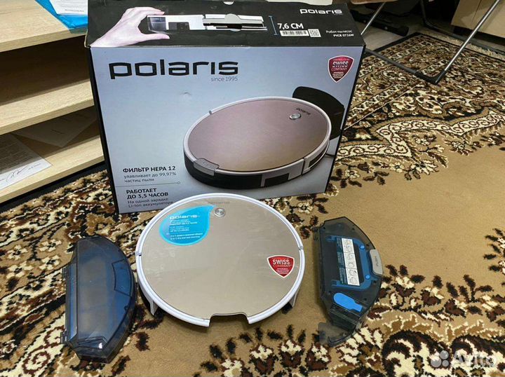 Робот пылесос Polaris