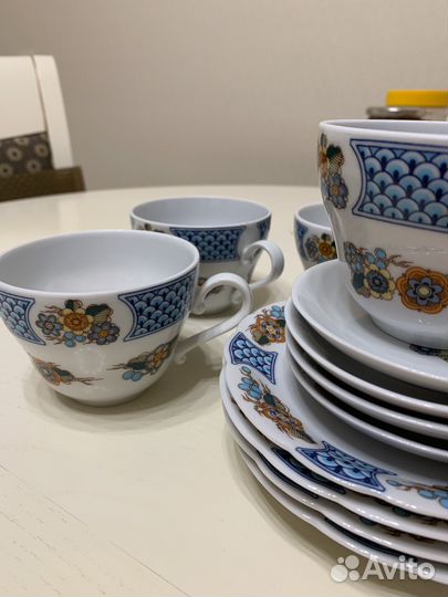 Чайный сервиз гдр кахла