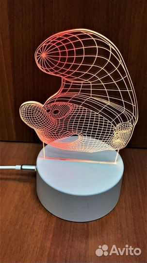 3D Светильник 06ва125