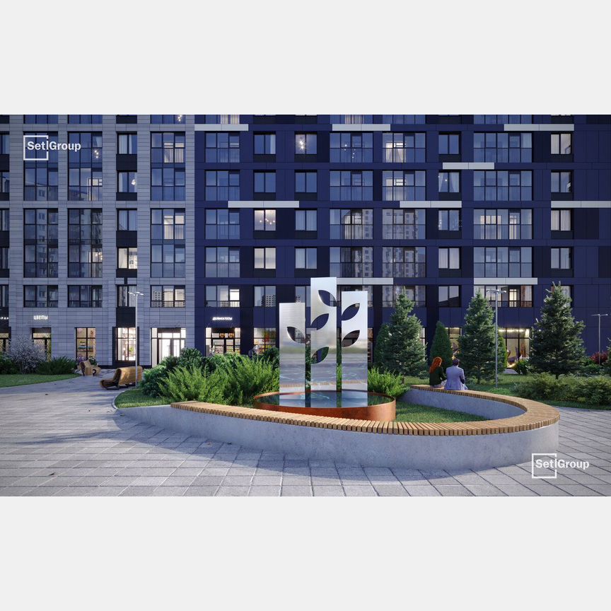 1-к. квартира, 37,6 м², 9/12 эт.