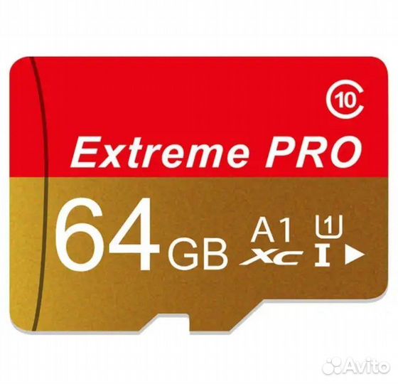 Карта памяти MicroSD на 64GB