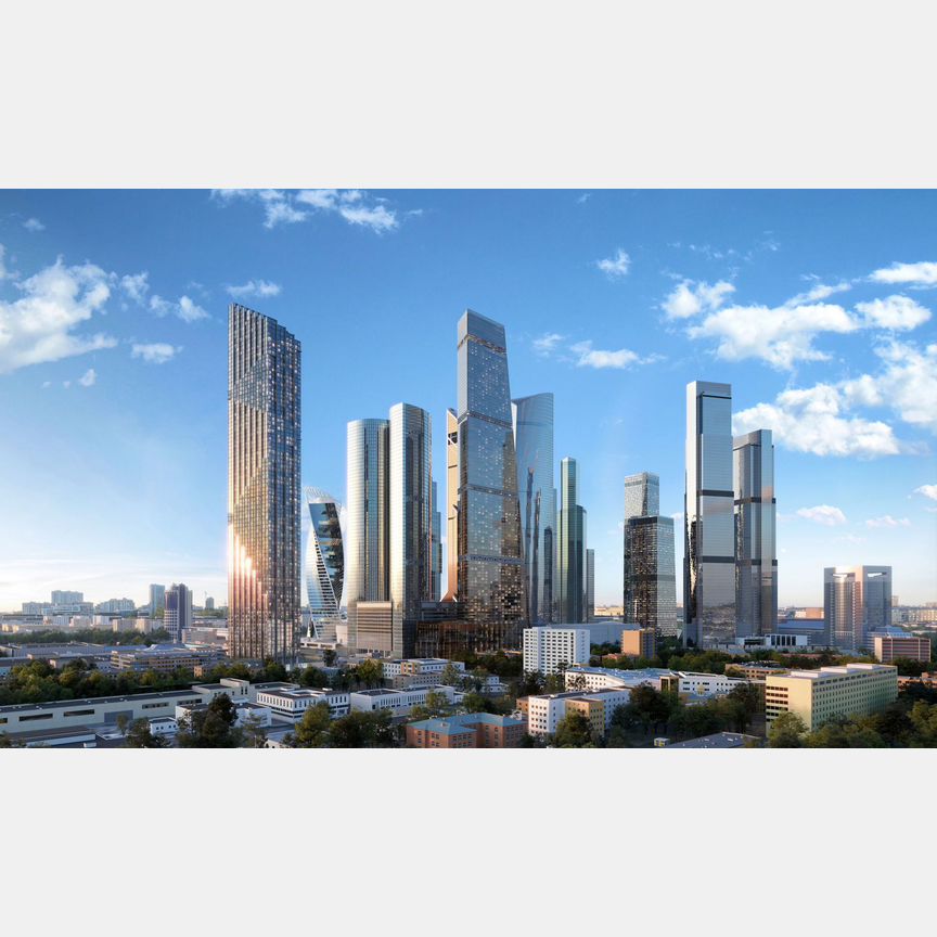 4-к. квартира, 153,6 м², 63/85 эт.