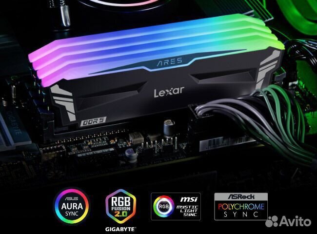 DDR5 Lexar Ares 6800/7200Mhz 32Gb (Новые)