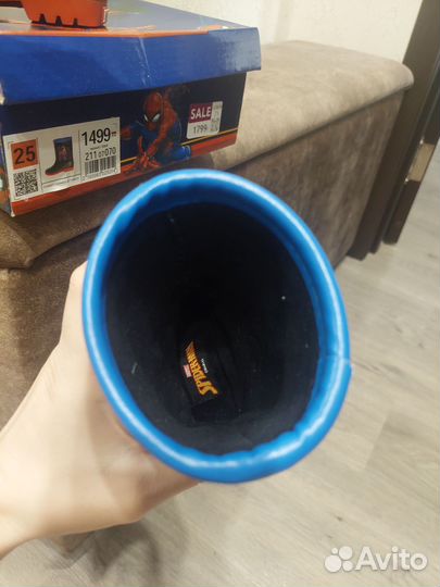 Детские резиновые сапоги 25 размер