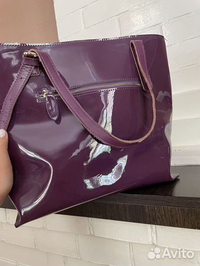 Кожаная сумка