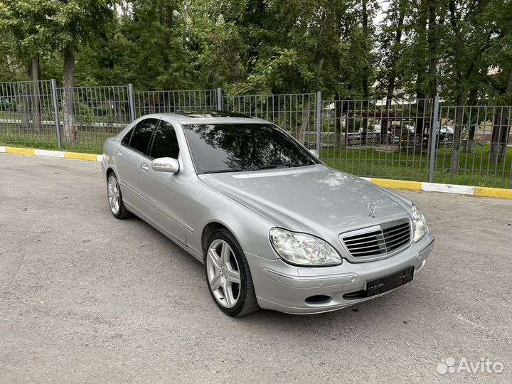 Mercedes-Benz S-класс 3.2 AT, 2001, 300 000 км