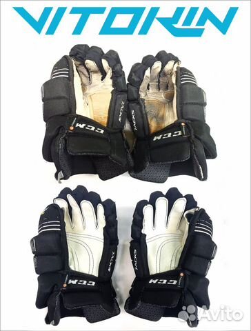 Ремонт хоккейных перчаток (краг) и экипировки 3 дн объявление продам