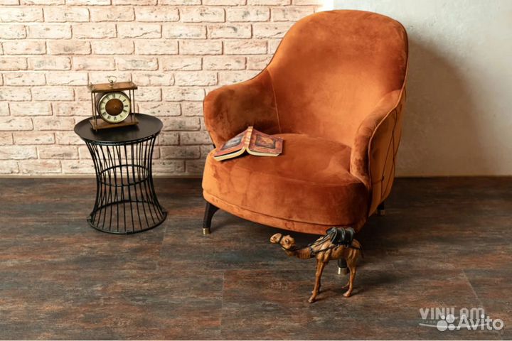 Пвх-плитка VinilAm Керамическая Сталь 71617