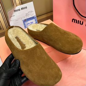 Санталии на меху MIU MIU 36-40