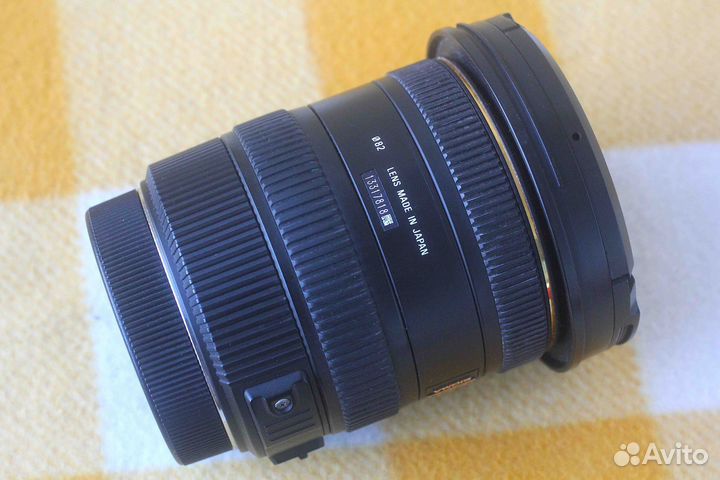Sigma EX 10-20mm f/3.5 DG HSM Canon EF-S