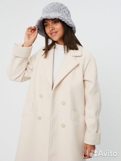 Зимняя панама женская серая 56-58р