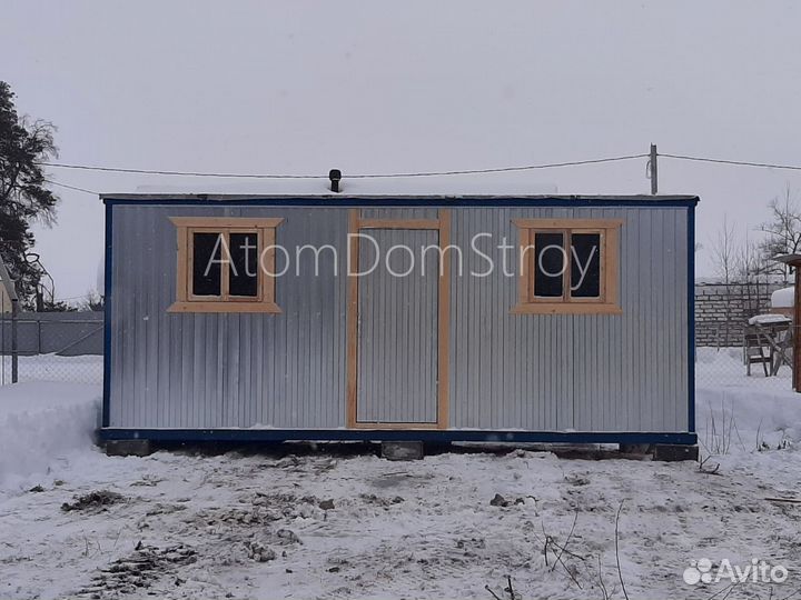 Бытовка зимняя утепленная. Выдерживает до -30