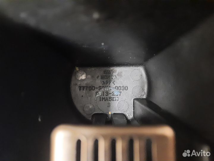Пепельница honda чёрный 2