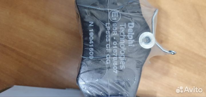 Колодки delphi LP 565