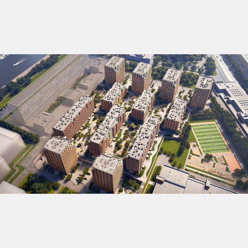 3-к. квартира, 88,3 м², 13/13 эт.