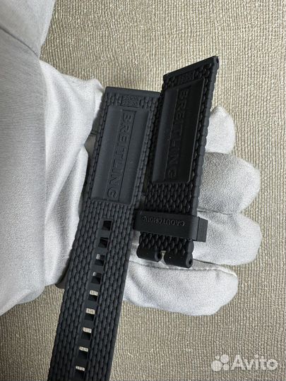 Ремешок «миланский» каучук для часов Breitling