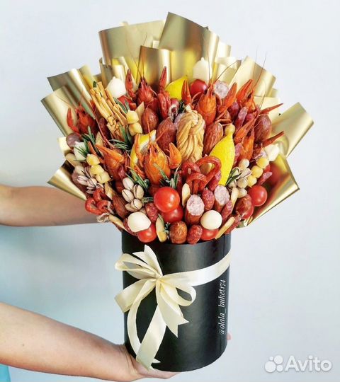 Съедобные букеты для мужчин