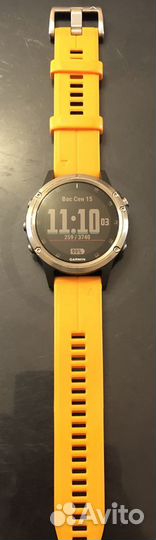 Garmin fenix 5 plus sapphire титановые