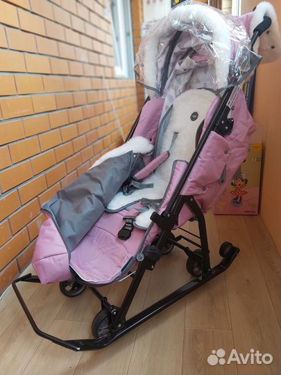 Санки коляска ника 7 5к