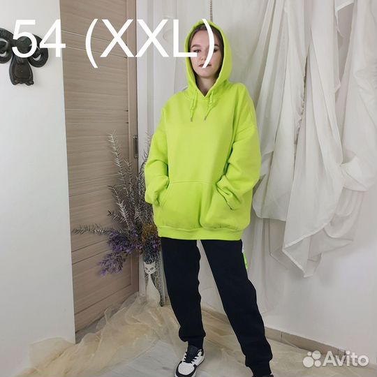 Худи с флисом 7986