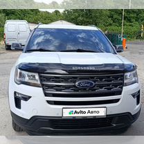 Ford Explorer 2.3 AT, 2018, 107 000 км, с пробегом, цена 3 299 000 руб.