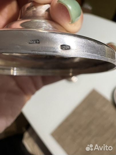 Большие серебрянные бокалы