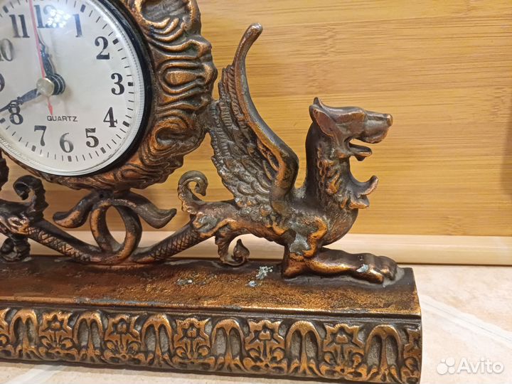 Каминные часы винтаж