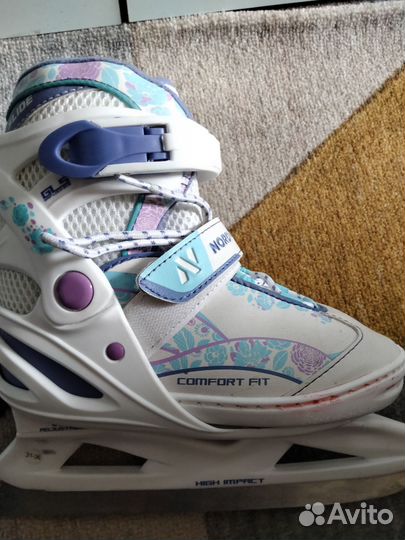 Коньки раздвижные 31-36