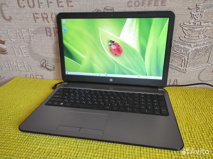 Хороший 4-х ядерный HP 15-g208ur + ram 4Gb