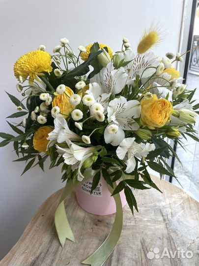 Коробки с цветами