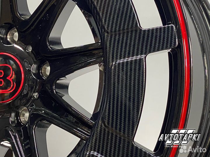 Диски для G кдасс r23 brabus rocket carbon red