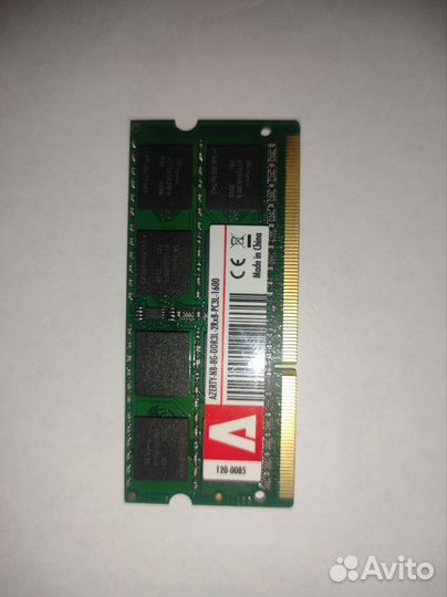 Оперативная память ddr3 для ноутбука 8gb