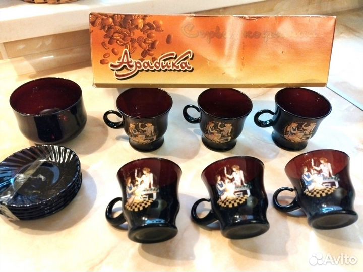 Кофейный сервиз на 6 персон