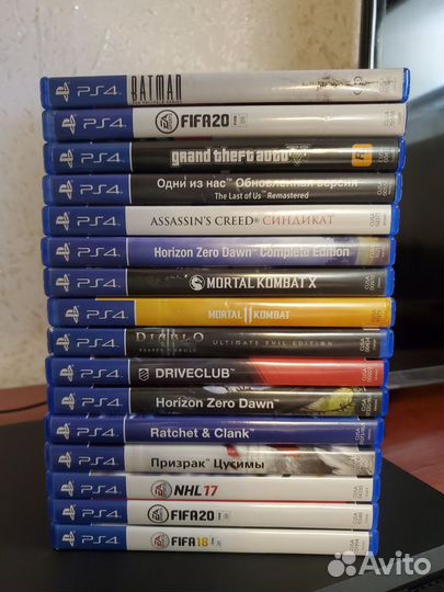 Игры для приставок ps4