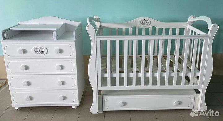 Комод Incanto Richmond 800/4 мдф с откидной пелен