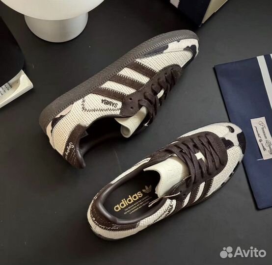 Adidas Samba x Notitle Cow Print Кроссовки