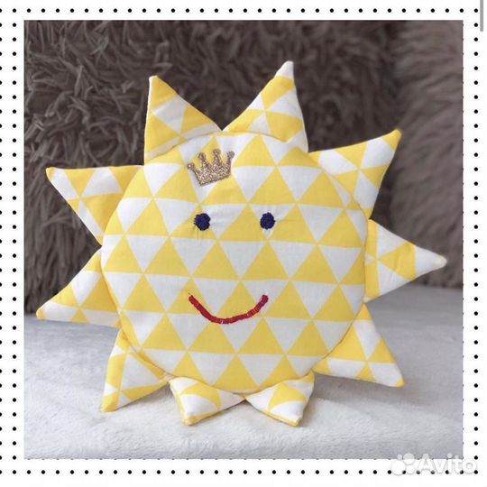 Подушка-игрушка в кроватку