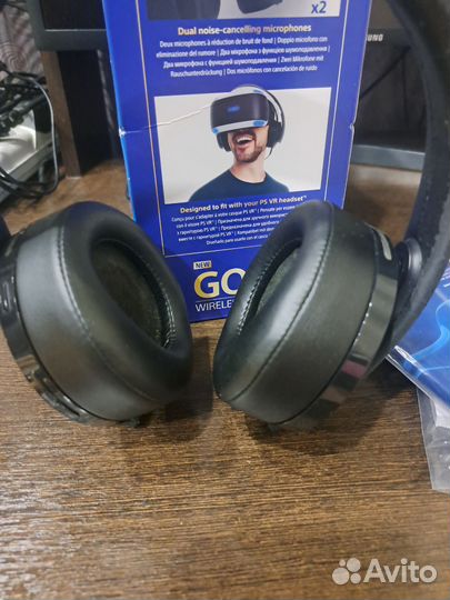 Беспроводные наушники sony ps4 gold