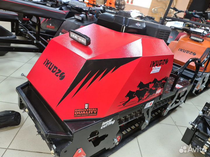 Мотобуксировщик ikudzo 500 EK20(двс dinkin) RED