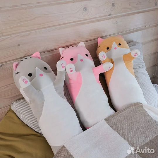 Мягкая игрушка- обнимашка Кот батон