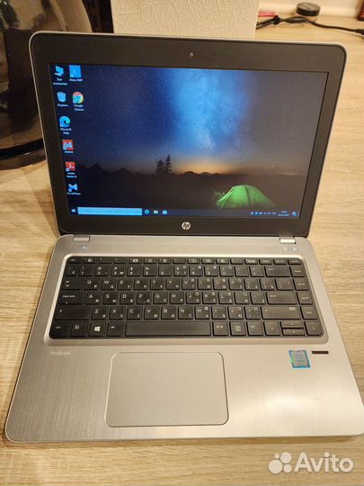 HP ProBook 430G4, core i5 (7 gen), 256SSD+1TB, 13