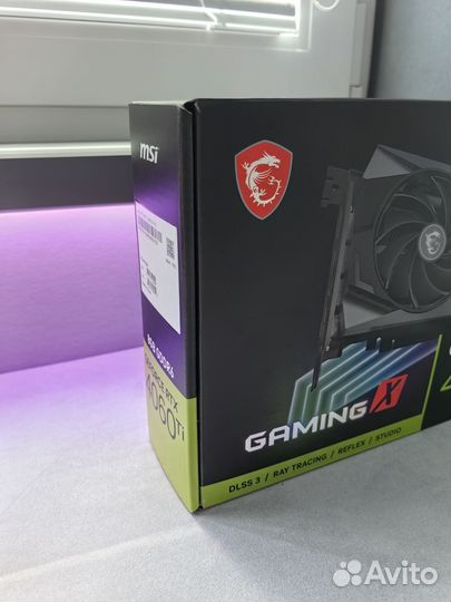 Новая видеокарта MSI RTX 4060 Ti gaming X 8G