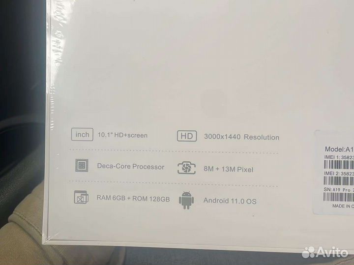 Планшет Umio a19pro на 128gb