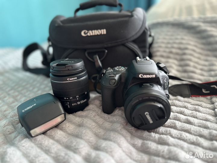 Зеркальный фотоаппарат canon eos 200d