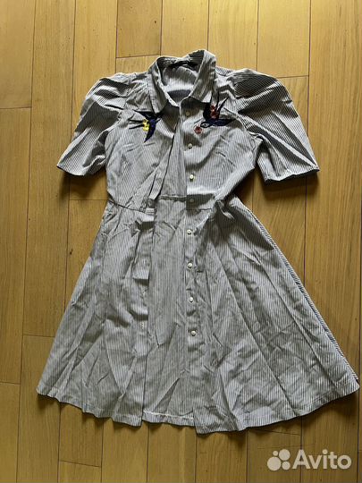 Платье рубашка zara S