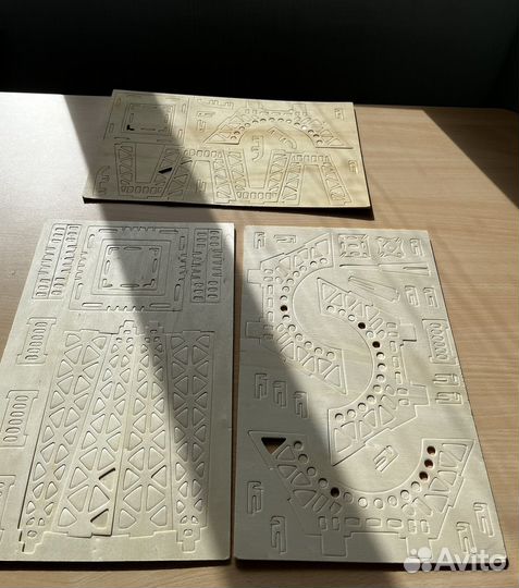 Сборная деревянная модель Эйфелева башня